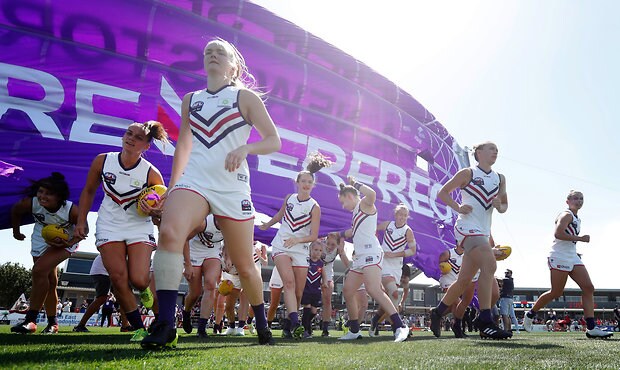 AFLW 2019 Rd 01 - Melbourne v Fremantle